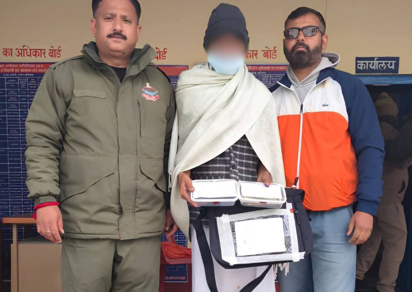 Chamoli police arrests a thief with a Mukut worth rupees 5 lakhs